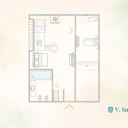 V On By Rent Apartment Como